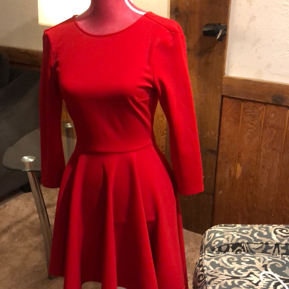 Red express dress